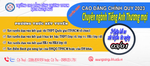 LƯU Ý QUAN TRỌNG KHI NỘP HỒ SƠ XÉT HỌC BẠ VÀO TRƯỜNG CAO ĐẲNG CÔNG THƯƠNG TPHCM