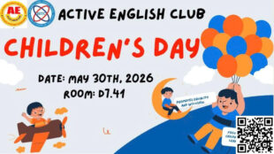BUỔI SINH HOẠT CÂU LẠC BỘ TIẾNG ANH AEC VỚI CHỦ ĐỀ “CHILDREN’S DAY”